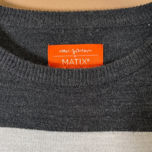 Matix Clothing Company Striped Crewneck Sweater - Picture 2 of 5